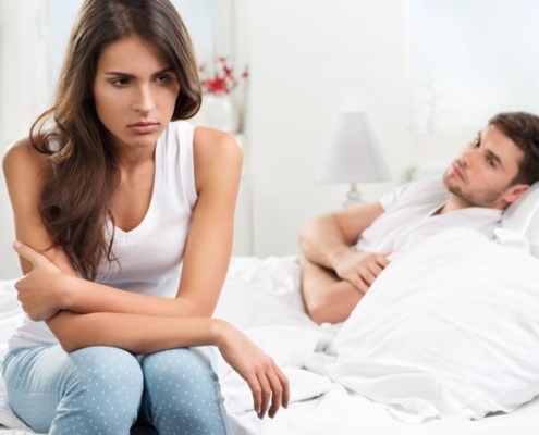 ausencia de la excitación sexual